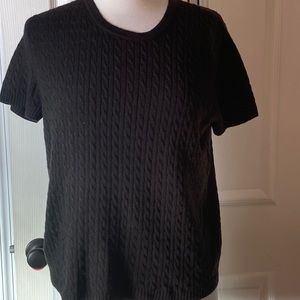 Like new St John sport cable knit Cashmere Sweater